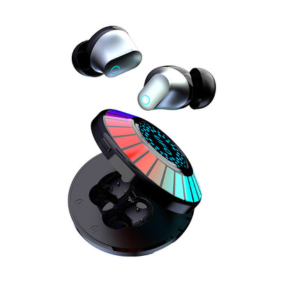 Colorful RGB Light Effect F9 Bluetooth Earphones - My Store